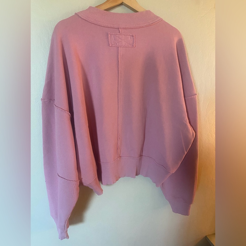 Free People we The Free Hi-Lo Pullover - Picture 5 of 5